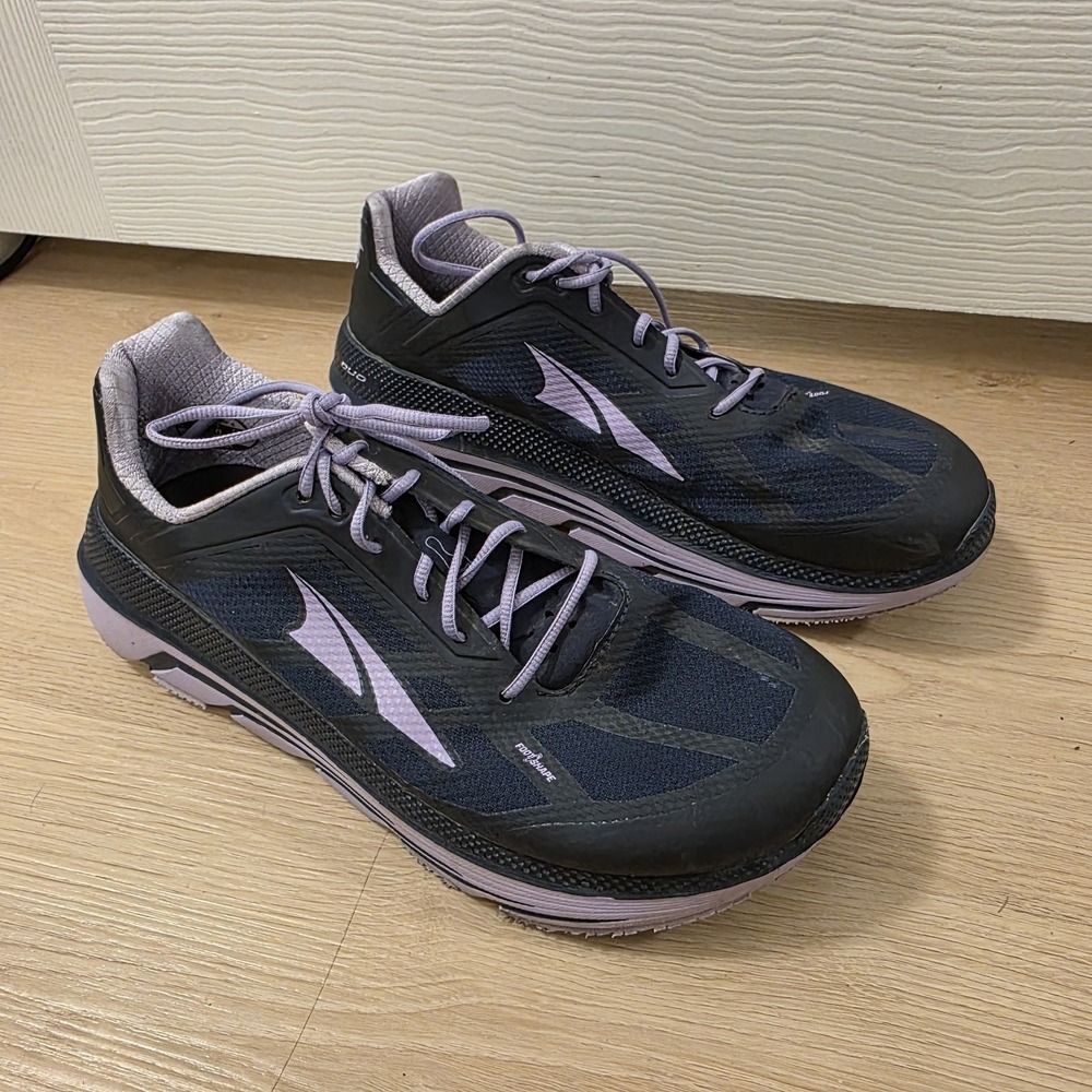 Altra Duo Women's Navy Purple Zero Drop Running Outdoor Comfort Sneakers Size 10